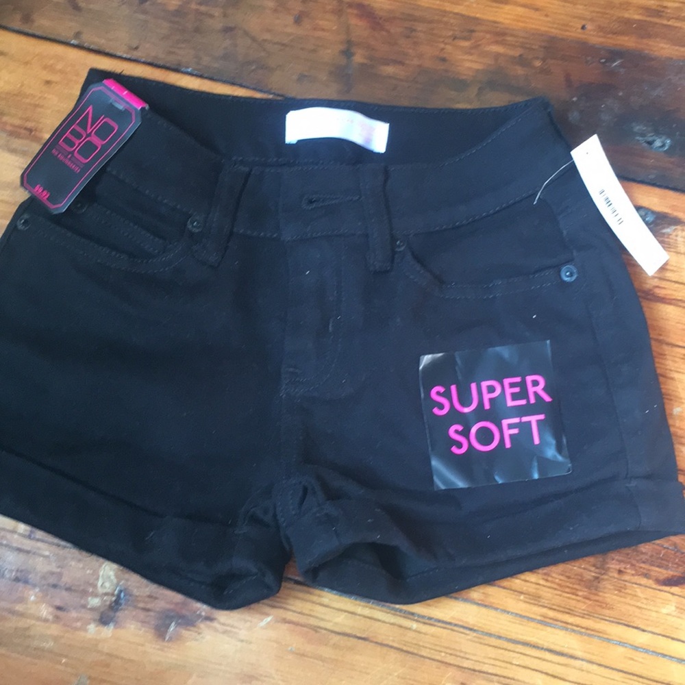 Black shorts